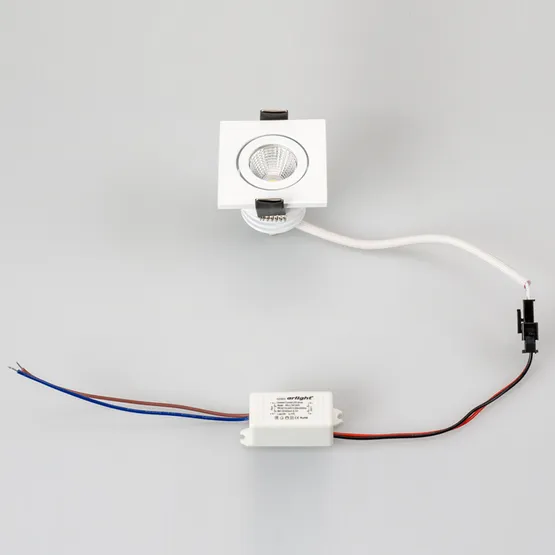 Фото #3 товара Светодиодный светильник LTM-S50x50WH 5W Day White 25deg (Arlight, IP40 Металл, 3 года)