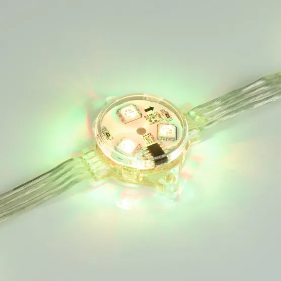 Фото #6 товара Модуль управляемый DMX-B3-D30 12V RGB (0.72W, IP68, 140 deg) (Arlight, Пластик, 3 года)