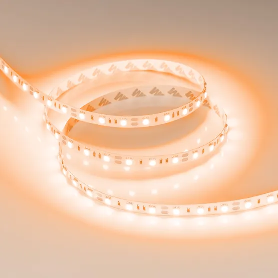 Фото #2 товара Светодиодная лента RT-B60-10mm 12V Orange (14.4 W/m, IP20, 5060, 5m) (Arlight, Открытый)