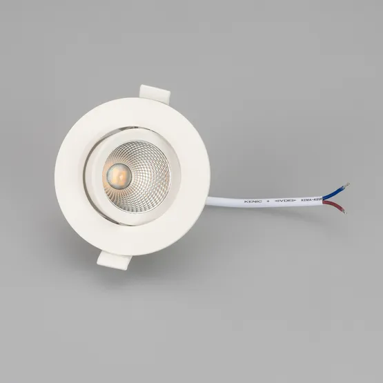 Фото #5 товара Светильник LTD-POLAR-TURN-R90-7W Warm3000 (WH, 36 deg, 230V) (Arlight, IP20 Пластик, 3 года)