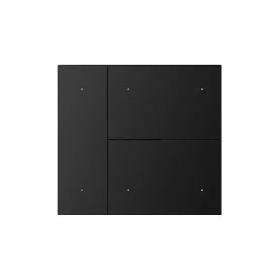 Фото #3 товара INTELLIGENT ARLIGHT Накладка панели KNX-23-3G-SUF Black (Backlight) (IARL, IP20 Металл, 2 года)