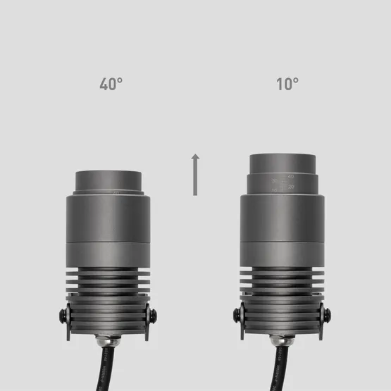 Фото #4 товара Светильник ALT-RAY-ZOOM-R52-8W Warm3000 (WH, 10-40 deg, 230V) (Arlight, IP67 Металл, 3 года)