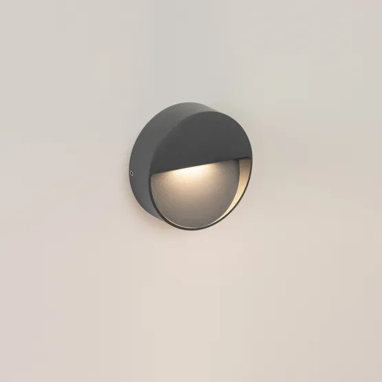 Фото #2 товара Светильник LGD-TRACE-R100-4W Warm3000 (GR, 55 deg, 230V) (Arlight, IP65 Металл, 3 года)