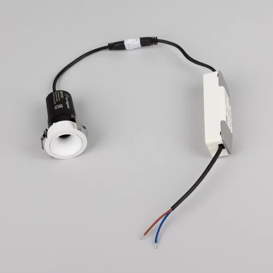 Фото #5 товара Светильник MS-ARADO-BUILT-R35-3W Warm2700 (WH-WH, 36 deg, 230V) (Arlight, IP20 Металл, 5 лет)