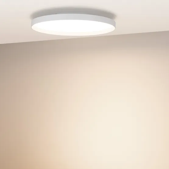 Фото #2 товара Светильник SP-ESTELY-R600-50W Warm3300-MIX (WH, 80 deg, 230V, TRIAC) (Arlight, IP20 Металл, 5 лет)