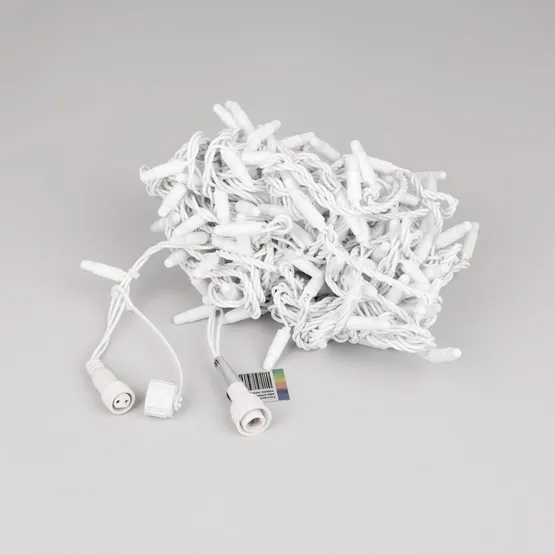 Фото #3 товара Светодиодная гирлянда ARD-STRING-CLASSIC-20000-WHITE-200LED-MILK-SYNC RGB (230V, 13W) (Ardecoled, IP65, 1 год)