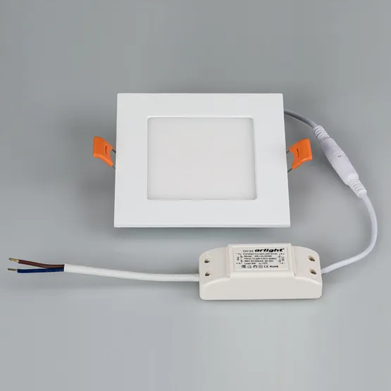 Фото #3 товара Светильник DL-120x120M-9W Day White (Arlight, IP40 Металл, 3 года)