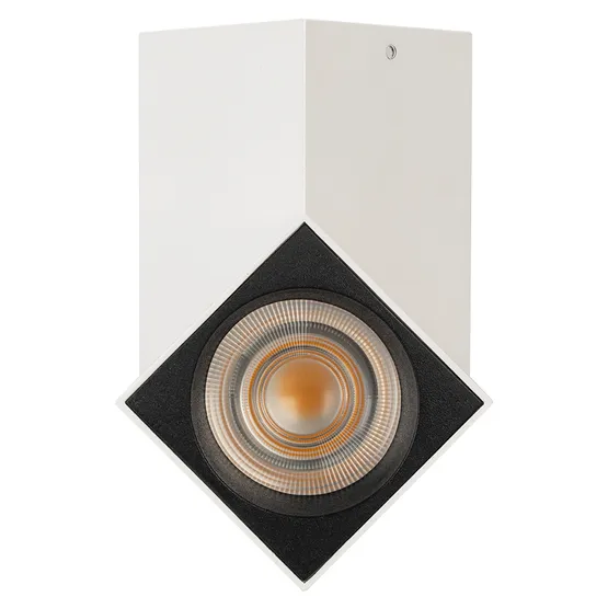 Фото #5 товара Светильник SP-TWIST-SURFACE-S60x60-12W Warm3000 (WH-BK, 30 deg) (Arlight, IP40 Металл, 3 года)