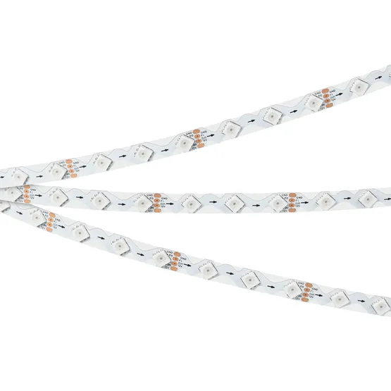 Фото #3 товара Светодиодная лента SPI-RZ-B60-8mm 12V RGB-PX1-BPT (9 W/m, IP20, 5060, 5m) (Arlight, -)