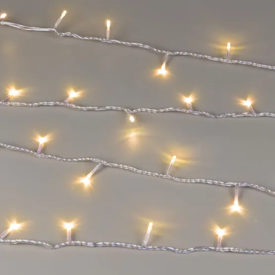 Фото #2 товара Светодиодная гирлянда ARD-STRING-HOME-5000-CLEAR-50LED-STD WARM (230V, 3.5W) (Ardecoled, IP20, 1 год)