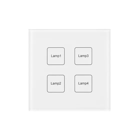 Фото #2 товара INTELLIGENT ARLIGHT Сенсорная панель DALI-901-11-ADDR-DIM-DT6-IN White (BUS) (IARL, IP20 Пластик, 3 года)
