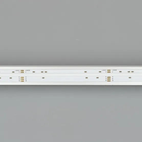 Фото #7 товара Светодиодная лента COB-X768-12mm 24V RGBW-White (15 W/m, IP20, CSP, 5m) (Arlight, 5 лет)
