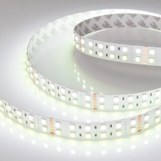 Фото #8 товара Светодиодная лента RT 2-5000 24V RGB-White 2x2 (5060, 720 LED, LUX) (Arlight, 32 Вт/м, IP20)