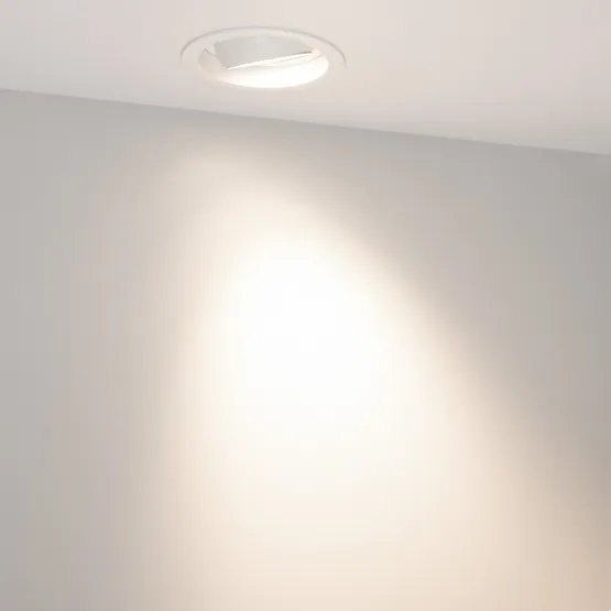 Фото #6 товара Светильник MS-VORTEX-BUILT-R110-20W Day4000 (WH-WH, 40 deg, 230V) (Arlight, IP20 Металл, 5 лет)