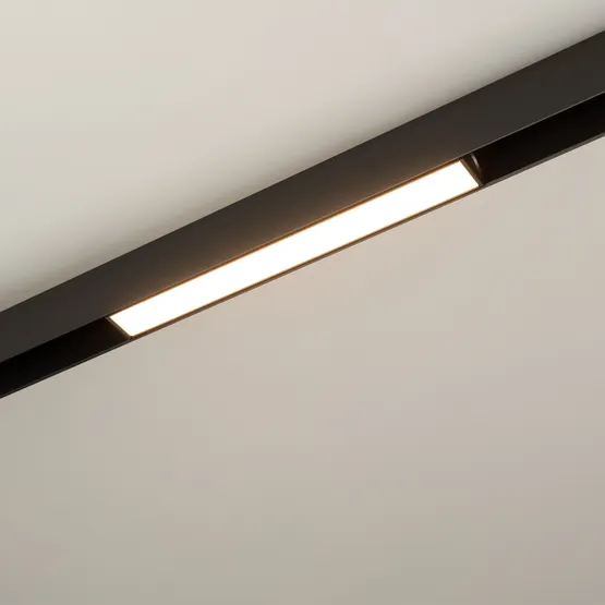 Фото #4 товара Светильник MAG-FLAT-25-L200-6W Warm3000 (BK, 100 deg, 24V) (Arlight, IP20 Металл, 5 лет)
