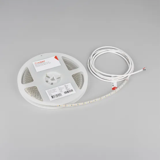 Фото #3 товара Светодиодная лента герметичная RTW-PU-A120-10.5mm 24V Warm3000 (16.8 W/m, IP68, Wire 2m, 5m) (Arlight, -)