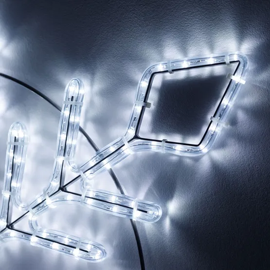 Фото #3 товара Фигура светодиодная ARD-SNOWFLAKE-M9-900x900-360LED White (230V, 22W) (Ardecoled, IP65, 1 год)