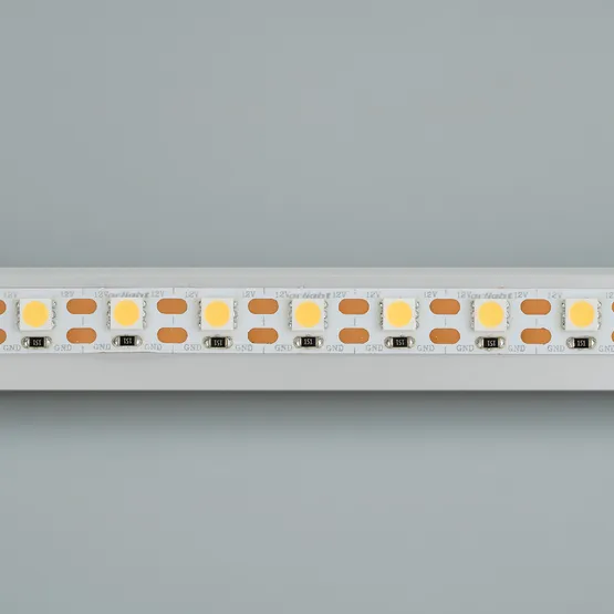Фото #3 товара Светодиодная лента RT 2-5000 12V Cx1 Green 2x (5060, 360 LED, LUX) (Arlight, 15.6 Вт/м, IP20)