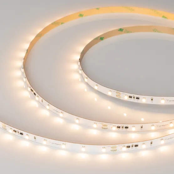 Фото #4 товара Светодиодная лента RT-10000 24V Warm3000 (3528, 60 LED/m, 10m) (Arlight, 4.8 Вт/м, IP20)