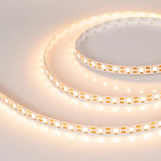 Фото #4 товара Светодиодная лента RT 2-5000 12V Cx1 Warm2400 2x (5060, 360 LED, LUX) (Arlight, 15.6 Вт/м, IP20)