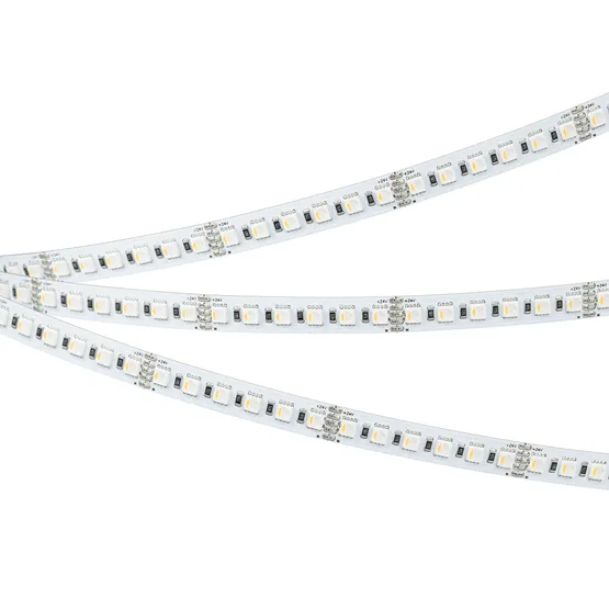 Фото #8 товара Светодиодная лента RT-H120-10mm 24V RGBW-White-4-in-1 (25 W/m, IP20, 4040, 5m) (Arlight, Открытый)