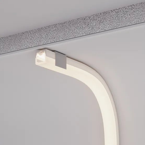 Фото #4 товара Силиконовый профиль WPH-FLEX-2020-TOP-S13-20m WHITE (Arlight, Силикон)