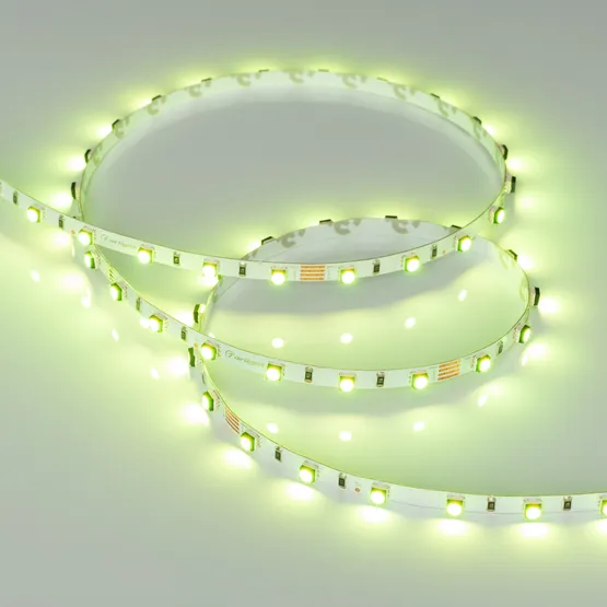 Фото #3 товара Светодиодная лента MINI-60-24V RGB 5mm (3535, 5m, LUX) (Arlight, 6 Вт/м, IP20)