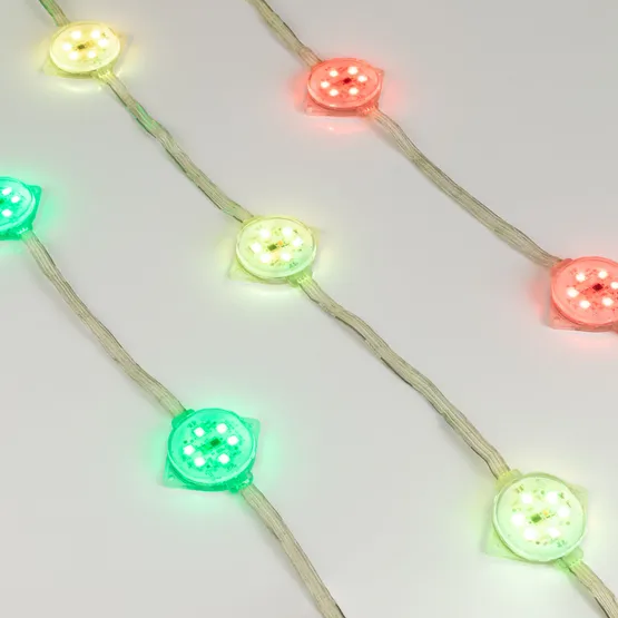 Фото #2 товара Флэш-модуль ARL-PRO-D50-6LED RGB 12V Прозрачный (Arlight, Пластик, 3 года)