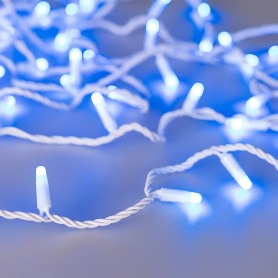 Фото #2 товара Светодиодная гирлянда ARD-STRING-CLASSIC-20000-WHITE-200LED-MILK-SYNC RGB (230V, 13W) (Ardecoled, IP65, 1 год)
