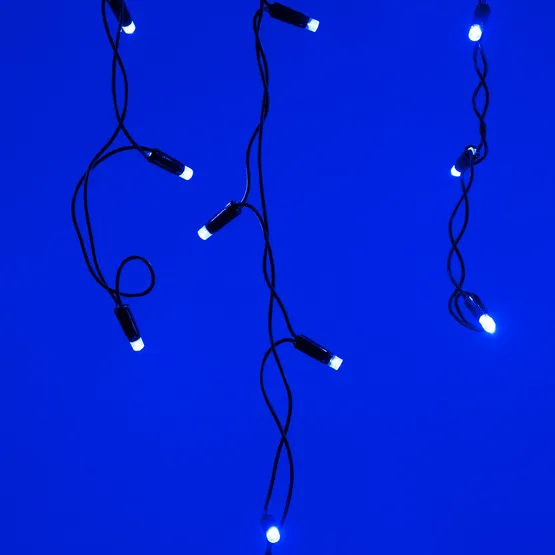 Фото #2 товара Светодиодная гирлянда ARD-EDGE-CLASSIC-2400x600-BLACK-88LED-STD BLUE (230V, 6W) (Ardecoled, IP65, 1 год)