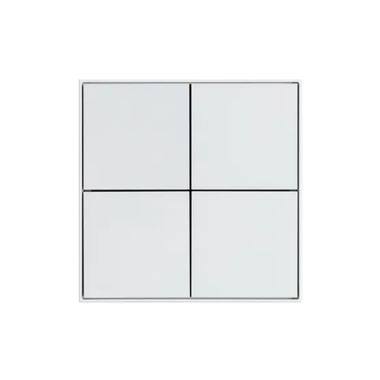 Фото #3 товара INTELLIGENT ARLIGHT Кнопочная панель KNX-304-23-IN White (BUS, Frame) (IARL, IP20 Металл, 2 года)
