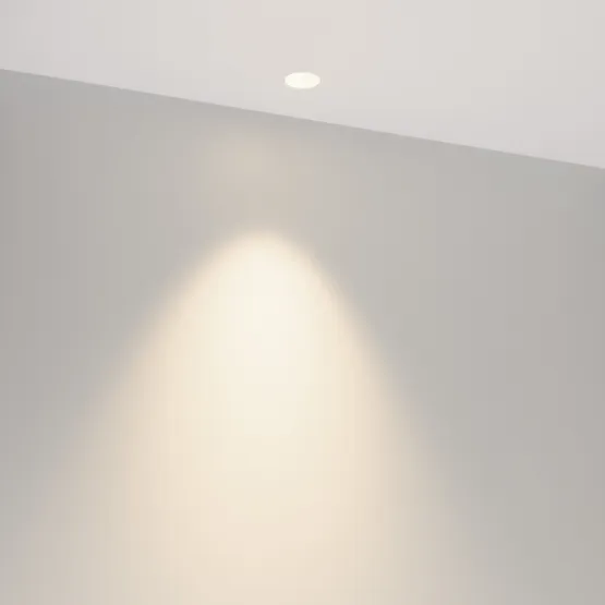 Фото #2 товара Светильник MS-INVISIO-TRIMLESS-R35-5W Day4000 (WH-WH, 36 deg, 230V) (Arlight, IP54 Металл, 5 лет)