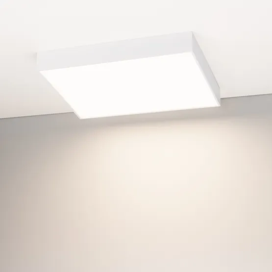Фото #2 товара Светильник SP-QUADRO-S500x500-50W Day4000 (WH, 120 deg, 230V) (Arlight, IP40 Металл, 3 года)