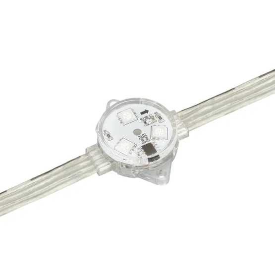 Фото #5 товара Модуль управляемый DMX-B3-D30 12V RGB (0.72W, IP68, 140 deg) (Arlight, Пластик, 3 года)
