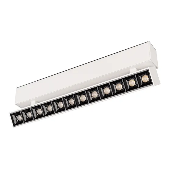 Фото #4 товара Светильник MAG-LASER-FOLD-45-S320-12W Day4000 (WH, 15 deg, 24V) (Arlight, IP20 Металл, 5 лет)