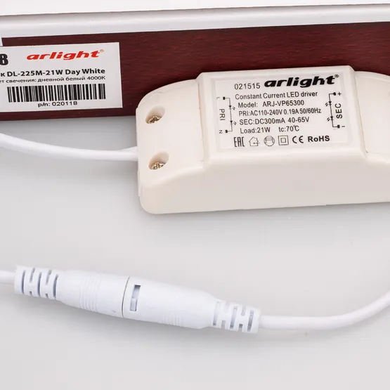 Фото #5 товара Светильник DL-225M-21W Day White (Arlight, IP40 Металл, 3 года)