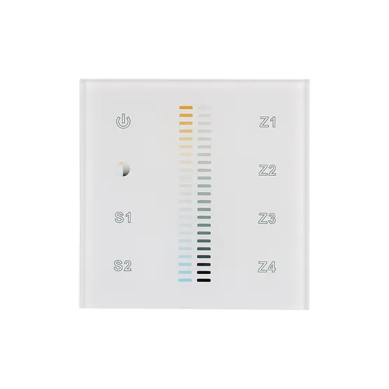 Фото #2 товара Панель Sens SR-2830B-AC-RF-IN White (220V,MIX+DIM,4зоны) (Arlight, IP20 Пластик, 3 года)