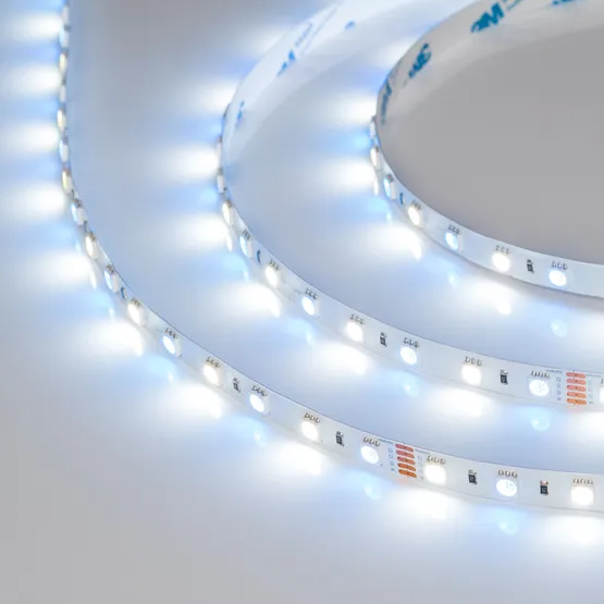 Фото #5 товара Светодиодная лента RT-B60-10mm 24V RGBW-White (14.4 W/m, IP20, 5060, 5m) (Arlight, Открытый)