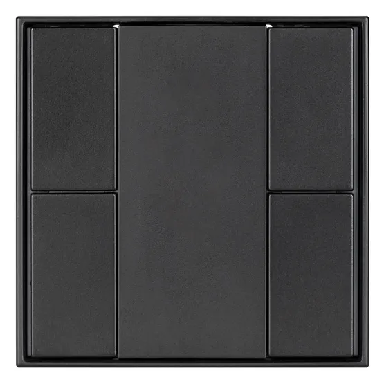 Фото #2 товара INTELLIGENT ARLIGHT Панель KNX-223-4-BLACK (BUS) (IARL, IP20 Пластик, 3 года)