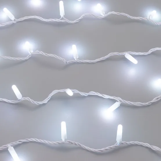 Фото #7 товара Светодиодная гирлянда ARD-STRING-CLASSIC-20000-WHITE-200LED-MILK-SYNC RGB (230V, 13W) (Ardecoled, IP65, 1 год)