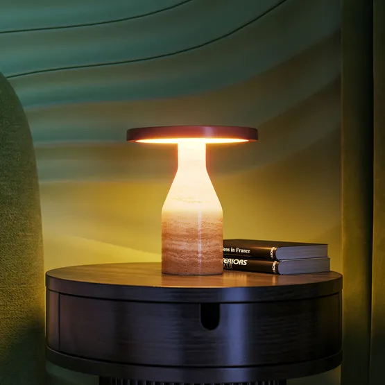 Фото #8 товара Светильник SP-CROOD-TAB-R22.5x24-7W Warm3200-MIX (RD-BRG, 140 deg, 230V) (Arlight, IP20 Травертин, 5 лет)