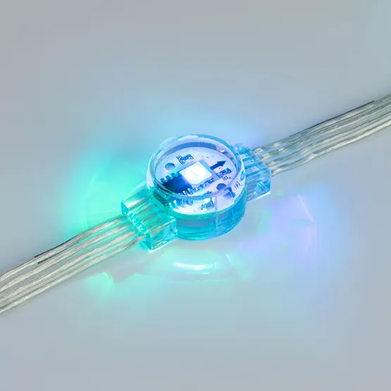Фото #2 товара Модуль управляемый DMX-B1-D20 12V RGB (0.3W, IP68, 120 deg) (Arlight, Пластик, 3 года)