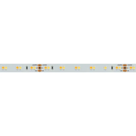Фото #3 товара Светодиодная лента RT 6-5000 24V White-MIX 2x (3528, 120 LED/m, LUX) (Arlight, 9.6 Вт/м, IP20)