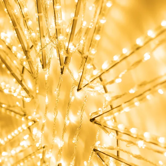 Фото #3 товара Фигура светодиодная ARD-SNOWFLAKE-M11-1250x1200-604LED Warm (230V, 36.5W) (Ardecoled, IP65, 1 год)