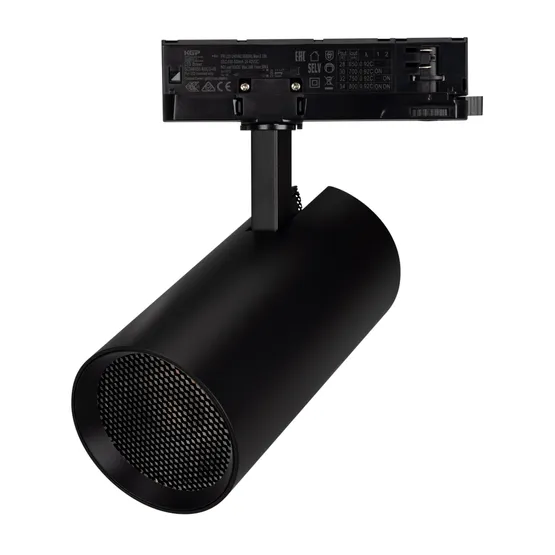 Фото #3 товара Светильник LGD-GERA-4TR-R90-30W Warm3000 (BK, 15 deg, 230V) (Arlight, IP20 Металл, 5 лет)