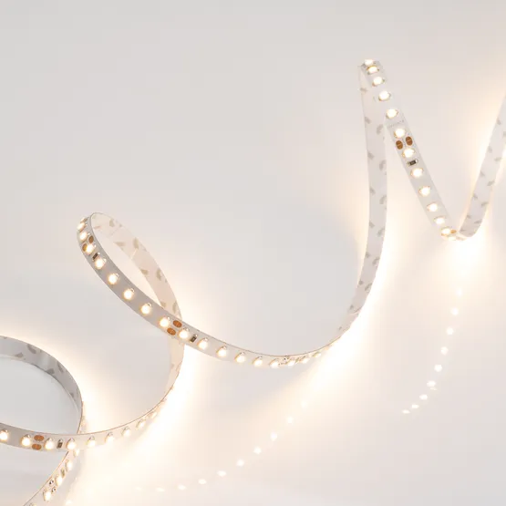 Фото #2 товара Светодиодная лента RT 2-5000 24V Warm2700 2x (3528, 600 LED, LUX) (Arlight, 9.6 Вт/м, IP20)
