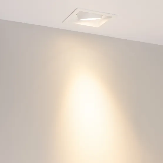 Фото #5 товара Светильник MS-VORTEX-BUILT-S140x140-30W Warm3000 (WH-WH, 30 deg, 230V) (Arlight, IP20 Металл, 5 лет)