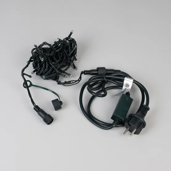 Фото #2 товара Светодиодная гирлянда ARD-STRING-HOME-5000-GREEN-50LED-STD WHITE (230V, 3.5W) (Ardecoled, IP20, 1 год)