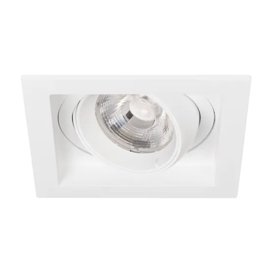 Фото #1 товара Светильник MS-VORTEX-BUILT-S117x117-20W Day4000 (WH-WH, 40 deg, 230V) (Arlight, IP20 Металл, 5 лет)