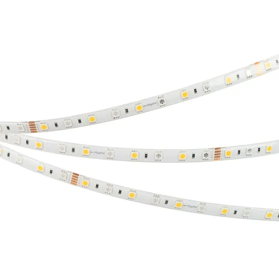 Фото #6 товара Светодиодная лента RTW-SE-B60-10mm 24V RGBW-Day (14.4 W/m, IP65, 5060, 5m) (Arlight, Открытый)